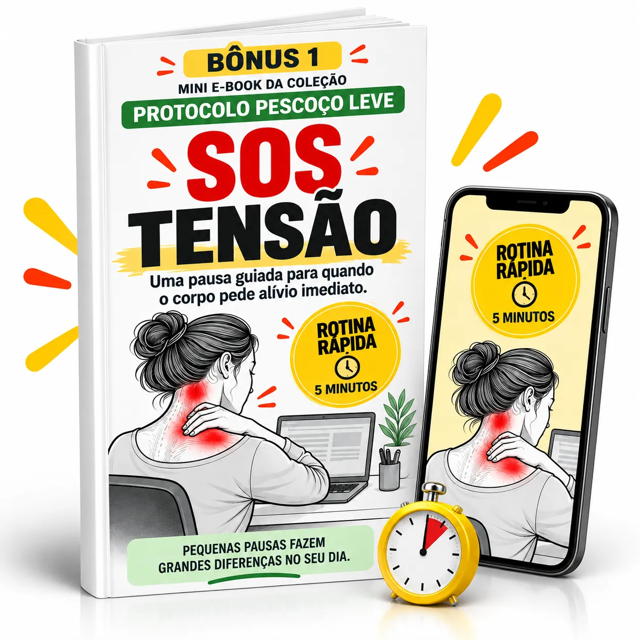 Bônus SOS Tensão: rotina rápida de 5 minutos